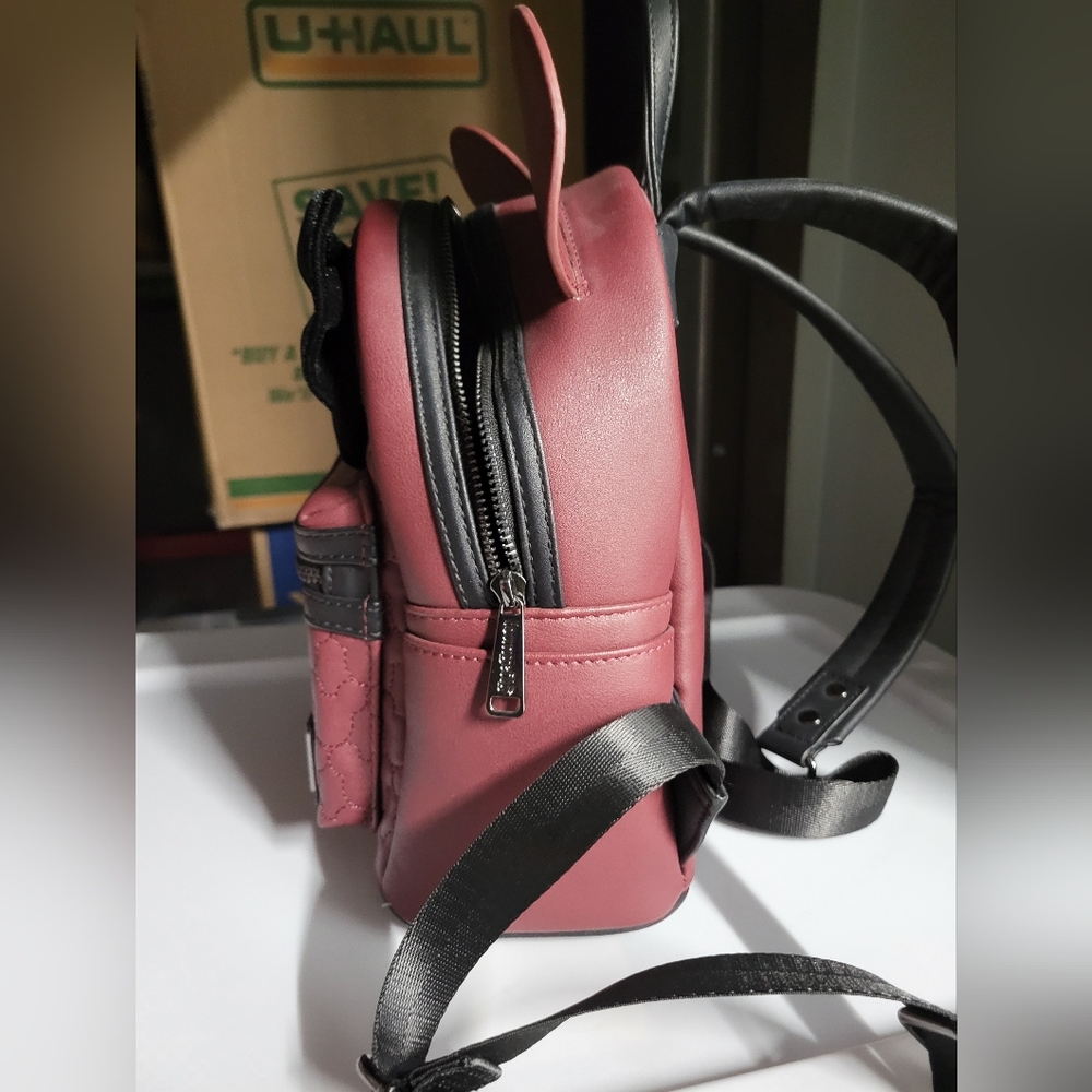 Minnie Mouse Loungefly Mini Backpack Back - image 5